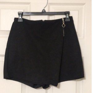 Black skirt with shorts
